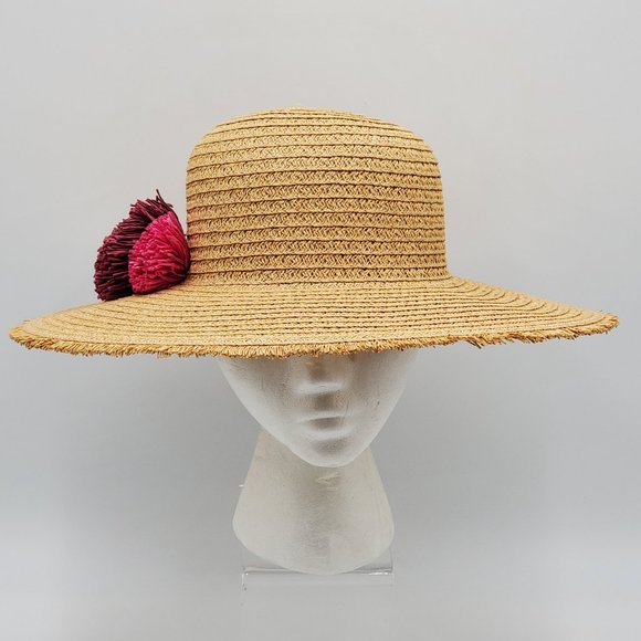 Sonoma Pom-Pom accent, Large Brim, Floppy Hat - Picture 2 of 15